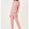 LELA PigiamaPowder Pink Donna Intimo Notte E Loungewear L6S81P00Z-J11