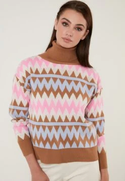 LELA Regular FitMaglioneCaramel Donna Maglieria L6S21I03B-O11 -Lela 02a722d80fc14d10bad2faf120ec6212