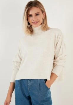 LELA MaglioneEcru Donna Maglieria L6S21I03T-A11