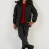 LELA Regular FitGiacca InvernaleBlack Bambini Abbigliamento Outwear L6S24L00G-Q12