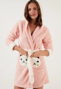 LELA Regular FitAccappatoioSalmon Donna Intimo Notte E Loungewear L6S81P00B-H11