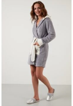 LELA Regular FitAccappatoioGrey Donna Intimo Notte E Loungewear L6S81S000-C11 -Lela 05954dcbc3024278b52c5e67500a9b99