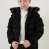 LELA Regular FitCappotto InvernaleBlack Bambini Abbigliamento Outwear L6S24L00P-Q11