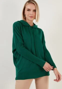 LELA Regular FitFelpa Con CappuccioBenetton Donna Maglieria L6S21I033-M11 -Lela 062d49dbc815487fa2eaf83e22289d70