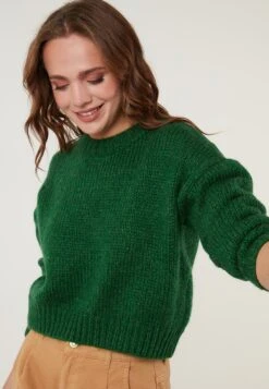 LELA MaglioneGreen Donna Maglieria L6S21I02B-M11 -Lela 062e10692d2940a6b348da898306fe4a