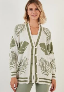 LELA Cardigan - Almond Green -Lela 07996194d22b49bd9568b2059907d36f