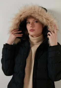 LELA Regular FitCappotto InvernaleBlack Donna Cappotti L6S21U004-Q11 -Lela 07f31dbd22414a15812752683482236a