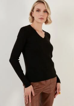 LELA Regular FitMaglioneBlack Donna Maglieria L6S21I03D-Q11 -Lela 09f406856ed143b09c150f9a1e524c0b