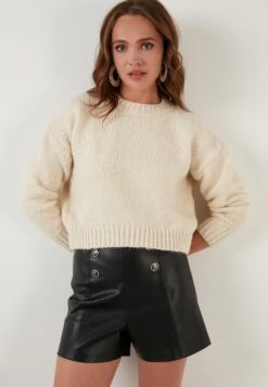 LELA MaglioneEcru Donna Maglieria L6S21I02B-A11 -Lela 0a21bfb0308a431498a61a221cd3bae3