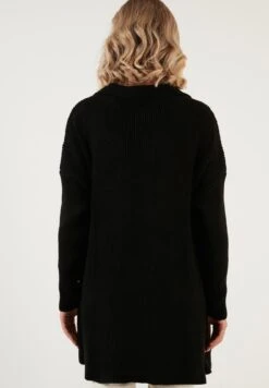 LELA Regular Fit - Cardigan - Black 8 LELA Regular Fit - Cardigan - Black -Lela 0a4c7e77682a488cbb96a452fdc9be38