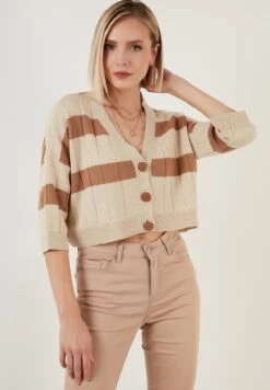 LELA Regular FitCardiganCream Donna Maglieria L6S21I04A-O11 6 LELA Regular FitCardiganCream Donna Maglieria L6S21I04A-O11 -Lela 0a71ef108d704729b148ed7eb967a7fc
