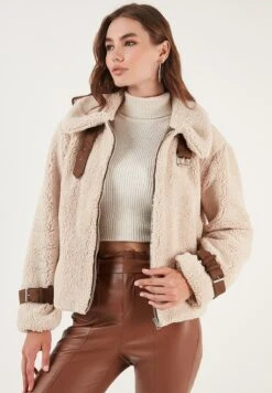 LELA Regular FitGiacca InvernaleEcru Donna Giacche E Blazer L6S21U01L-B11 -Lela 0c0dcd6f272248bc8061c530b3ed63ca