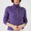 LELA MaglionePurple Donna Maglieria L6S21I022-I11