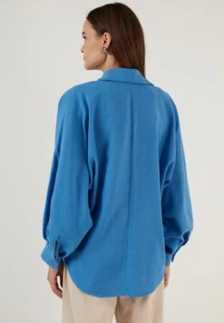 LELA CamiciaBlue Donna Camicie E Bluse L6S21E041-K11 -Lela 0c1f285babbf42b18387d90b895d3bab