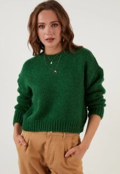 LELA MaglioneGreen Donna Maglieria L6S21I02B-M11