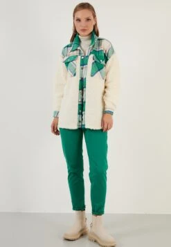 LELA Cappotto Corto - Green -Lela 0e3f3459457d49be9d13049158577cf6