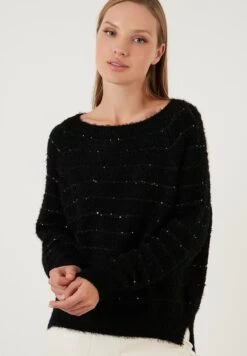 LELA MaglioneBlack Donna Maglieria L6S21I04S-Q11 -Lela 0e600cb8d2a34bfab12f73a16b52ef1d