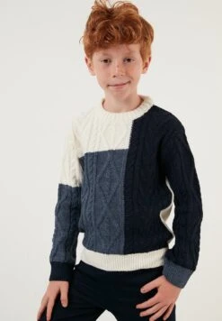 LELA Regular FitMaglioneEcru Bambini Pullover & Cardigan L6S24J002-K11 -Lela 11ba6c0be1644f8bbafa6dbccc7e385f