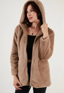 LELA Regular Fit - Cappotto Invernale - Beige -Lela 11ec80fc38284c6cb19d8c0d1c43d140