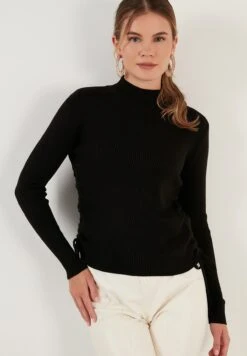 LELA Regular FitMaglioneBlack Donna Maglieria L6S21I040-Q11