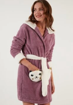 LELA Regular FitAccappatoioLilac Donna Intimo Notte E Loungewear L6S81P00B-I11 -Lela 12a69a67d828464d95b02a1165f33e79