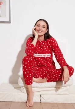 LELA Regular FitPigiamaRed Donna Intimo Notte E Loungewear L6S81P00U-G11 -Lela 12cfc84aecff4aaa856d633cbcc55a62