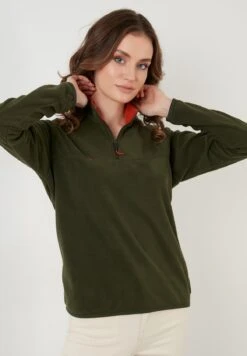 LELA Slim Fit - Felpa In Pile - Khaki 6 LELA Slim Fit - Felpa In Pile - Khaki -Lela 131263a85a6140d18e909cd9235dae5c