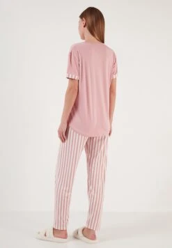 LELA Soft Touch SetPigiamaPowder Pink Donna Intimo Notte E Loungewear L6S81P00R-J11 -Lela 13e208938be54362b395108db7023d35