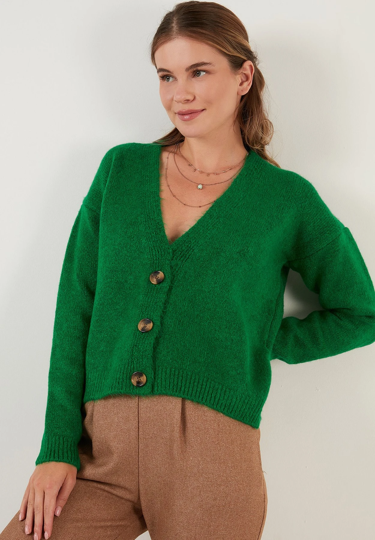 LELA CardiganBenetton Color Donna Maglieria L6S21I03P-M12 3 LELA CardiganBenetton Color Donna Maglieria L6S21I03P-M12 - immagine 3