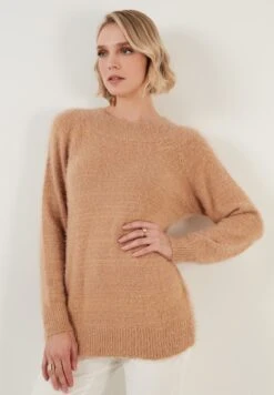 LELA Regular FitMaglioneCaramel Donna Maglieria L6S21I045-B11