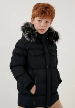 LELA Cappotto InvernaleDark Blue Bambini Abbigliamento Outwear L6S24L009-K11 -Lela 16bef4226e5b449ba7ab97cac50f3194