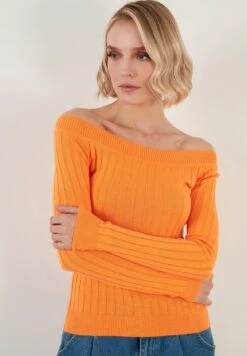 LELA Regular FitMaglioneOrange Donna Maglieria L6S21I037-H11 -Lela 16e43357140843c6ac75b7c9d075a06b