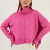 LELA Loose FitMaglioneFuchsia Donna Maglieria L6S21I04H-J11