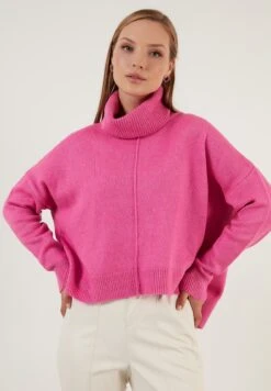 LELA Loose FitMaglioneFuchsia Donna Maglieria L6S21I04H-J11