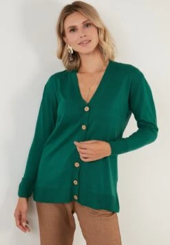 LELA Regular Fit - Cardigan - Benetton -Lela 173dfb19627745ff91c6277912a5af1f