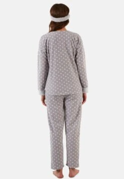 LELA SetPigiamaGrey Donna Intimo Notte E Loungewear L6S81P004-C11 -Lela 17b9e443aa4e490cbcb15122987b785e