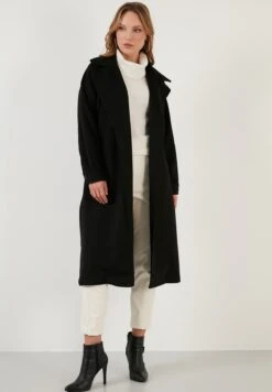 LELA Loose FitCappotto ClassicoBlack Donna Cappotti L6S21U01D-Q11 -Lela 1875b9e2f50a4b159271b8c4b60d762c