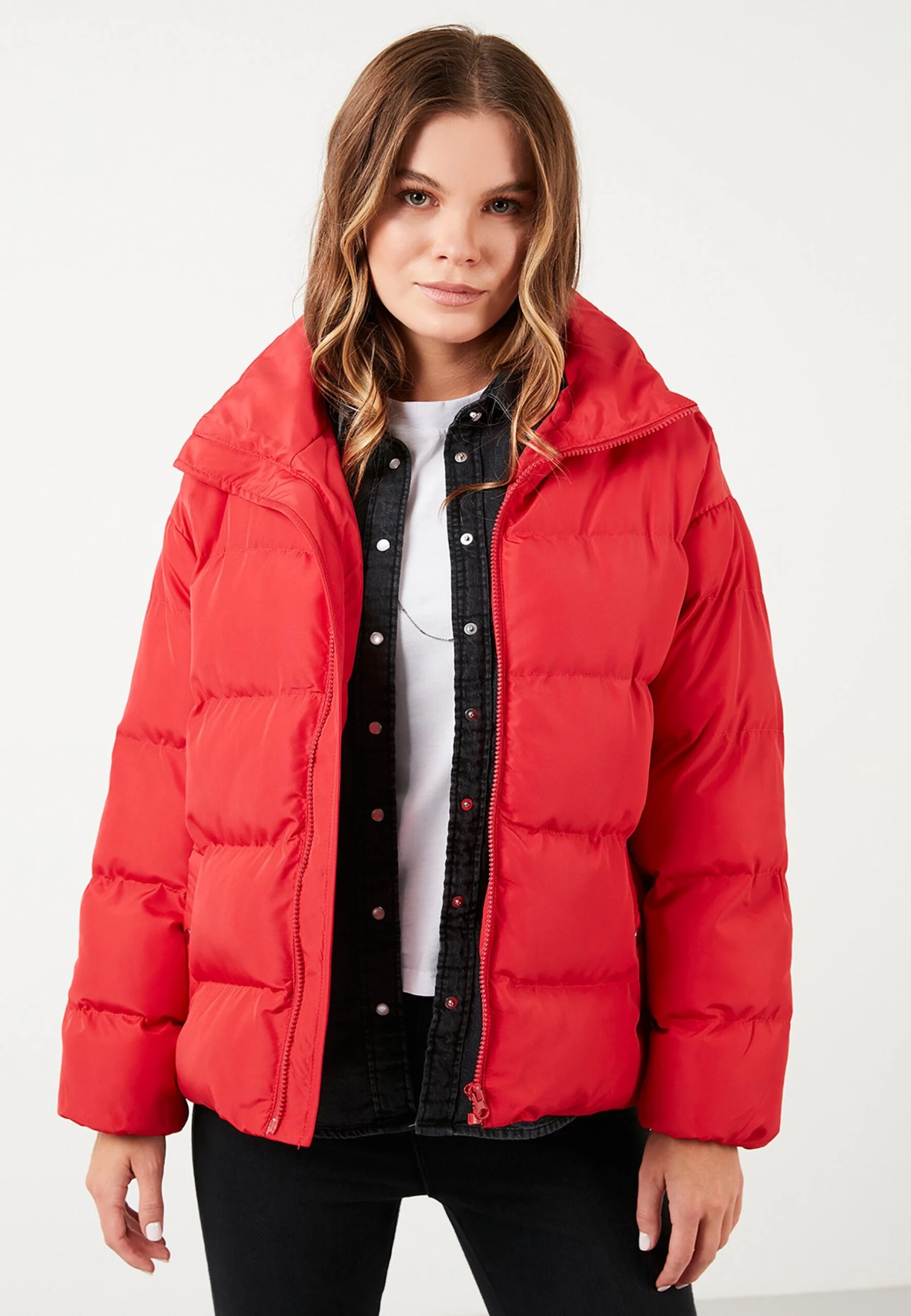 LELA Regular Fit - Giacca Invernale - Red 4 LELA Regular Fit - Giacca Invernale - Red - immagine 4