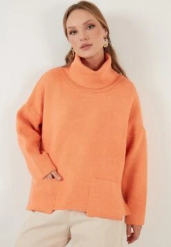 LELA MaglioneSalmon Donna Maglieria L6S21I054-H11 -Lela 1c958976bcf349409c6748f3c159e872