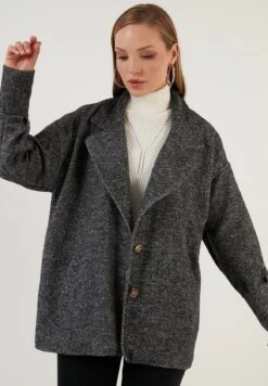 LELA Loose FitCappotto CortoBlack Donna Cappotti L6S21U01E-Q11 -Lela 1cb93414f9d649e7a9f86b0991a369d1