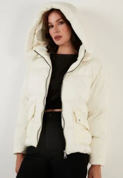 LELA Regular FitGiacca InvernaleEcru Donna Giacche E Blazer L6S21U010-A11 -Lela 1d64ad53c80b436db559fe6d22d911cc