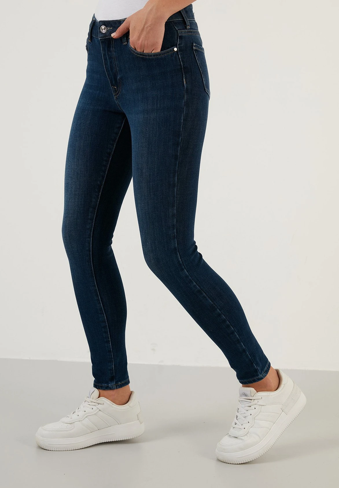 LELA Slim Fit - Jeans Skinny Fit - Dark Blue 5 LELA Slim Fit - Jeans Skinny Fit - Dark Blue - immagine 5