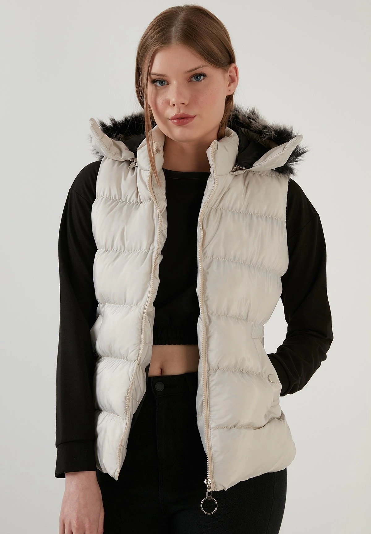 LELA Slim FitSmanicatoStone Colored Donna Giacche E Blazer L6S21G001-C11 7 LELA Slim FitSmanicatoStone Colored Donna Giacche E Blazer L6S21G001-C11 - immagine 7