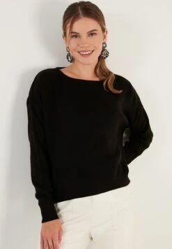 LELA MaglioneBlack Donna Maglieria L6S21I03A-Q11 -Lela 21426d97d59d4922ae57891b45b3b2c4