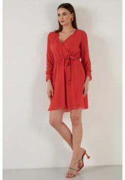 LELA Mini- Vestito Estivo - Orange -Lela 21e8da84c57d48acbdf6e1abb0c489ea