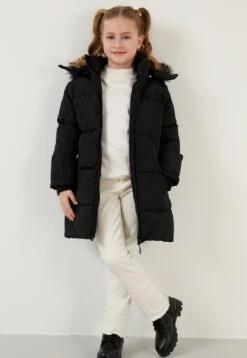 LELA Regular FitCappotto InvernaleBlack Bambini Abbigliamento Outwear L6S23L00L-Q11