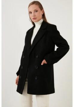 LELA Cappotto CortoBlack Donna Cappotti L6S21U01M-Q11 -Lela 25a97cb938694867885dfd0ae5ac56d4