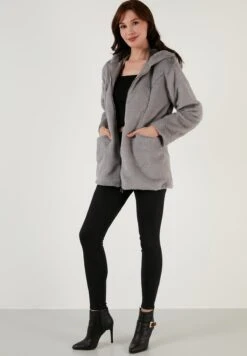 LELA Regular FitCappotto InvernaleGrey Donna Cappotti L6S21U00W-C11 -Lela 272f0818005b489c80ae24099b114ff8