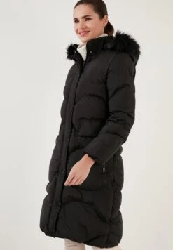 LELA Regular FitCappotto InvernaleBlack Donna Cappotti L6S21U026-Q11 -Lela 29ad5784661e427cb325a5c7f3badfab