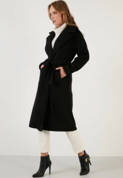 LELA Loose FitCappotto ClassicoBlack Donna Cappotti L6S21U01D-Q11 -Lela 29d2b3f7fd26435eb0d63f9dc24bd234